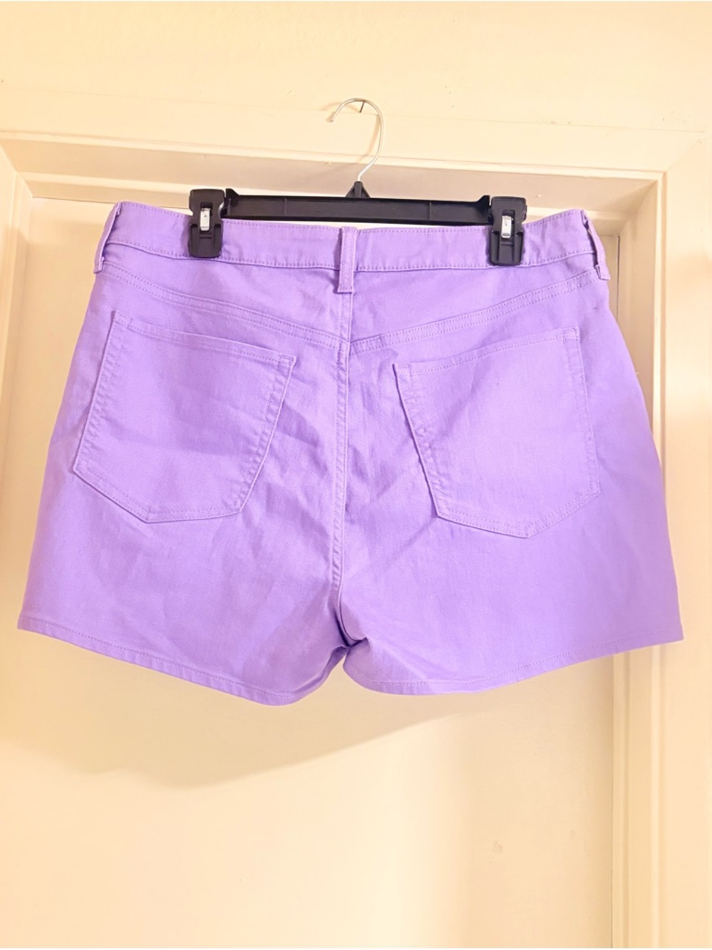 Old Navy Lilac Denim Shorts - Picture 2 of 5